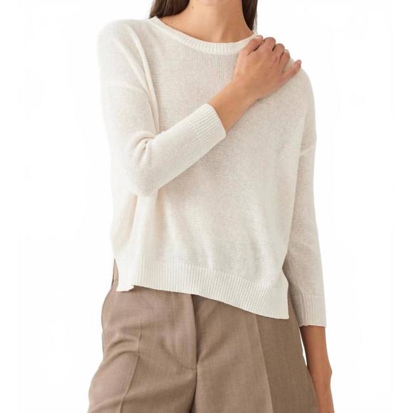 NEW DEMYLEE NEW YORK nadin sweater in off white - Picture 1 of 3